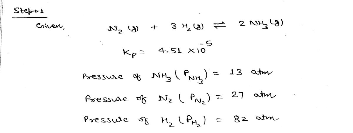 Chemistry homework question answer, step 1, image 1